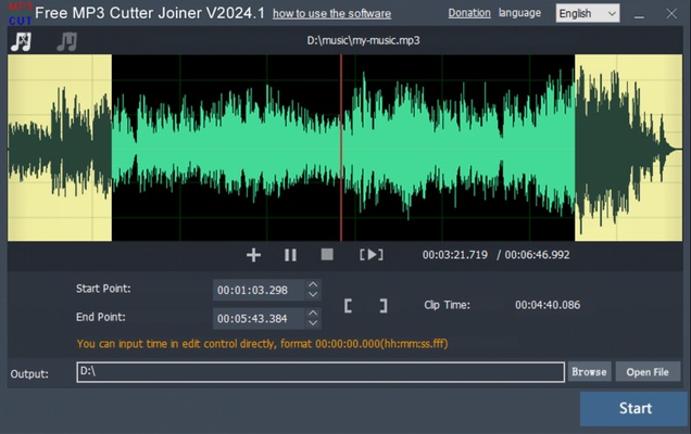 Audio Video Cutter Joiner Suite screenshot 1