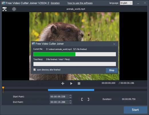 Audio Video Cutter Joiner Suite screenshot 1