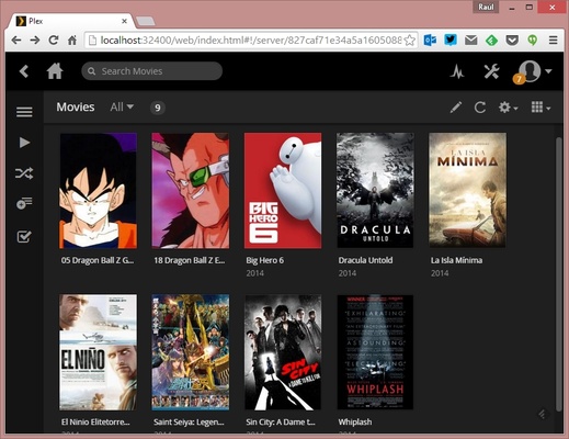 Plex Media Server screenshot 1