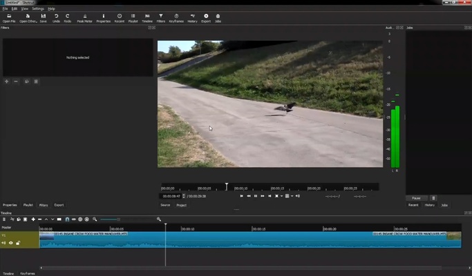 Shotcut screenshot 1