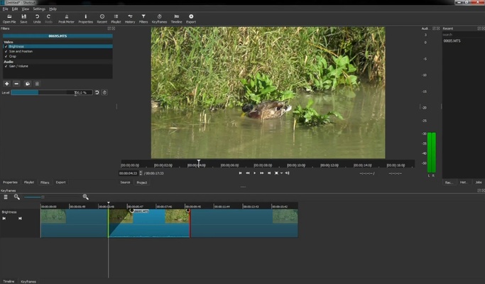 Shotcut screenshot 1