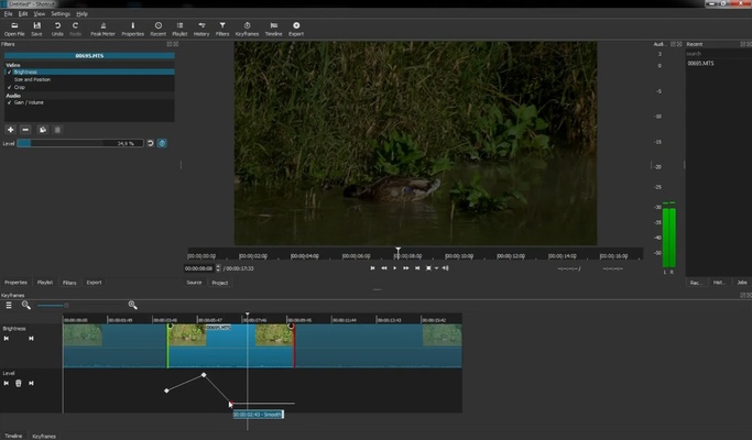 Shotcut screenshot 1