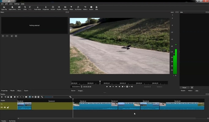 Shotcut screenshot 1