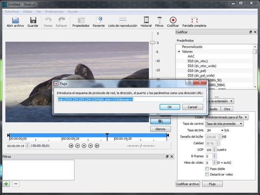 Shotcut screenshot 1