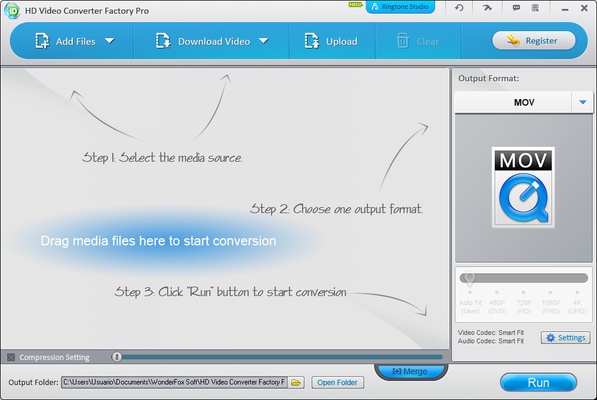WonderFox HD Video Converter Factory Pro screenshot 1