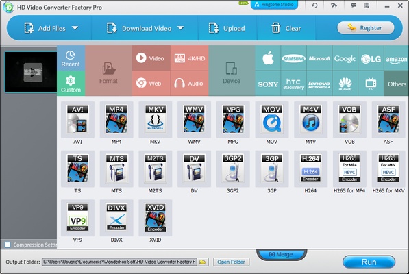 WonderFox HD Video Converter Factory Pro screenshot 1