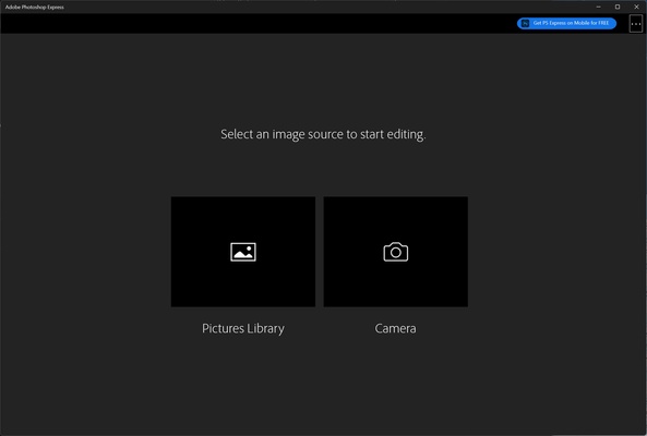 Adobe Photoshop Express screenshot 1