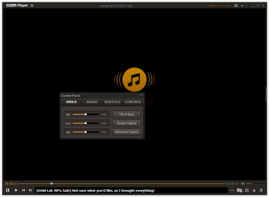 GOM Player screenshot 1