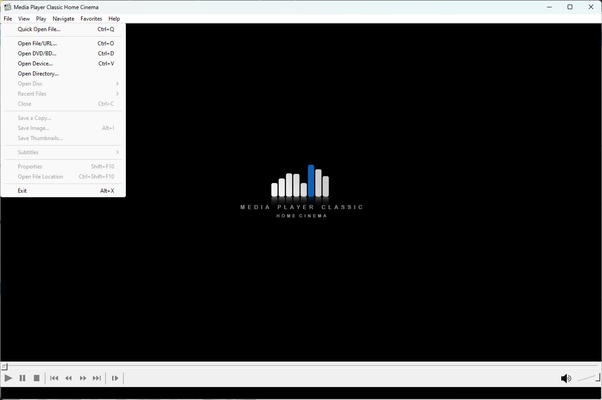 Media Player Classic - Home Cinema (MPC-HC) screenshot 1