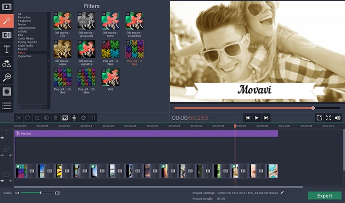 Movavi Video Editor screenshot 1