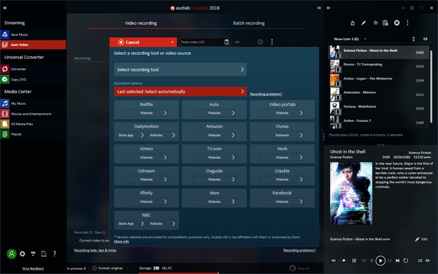 Audials Music screenshot 1