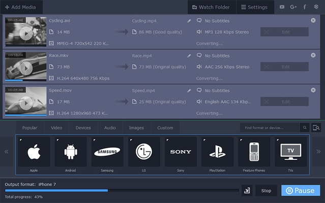 Movavi Video Converter screenshot 1
