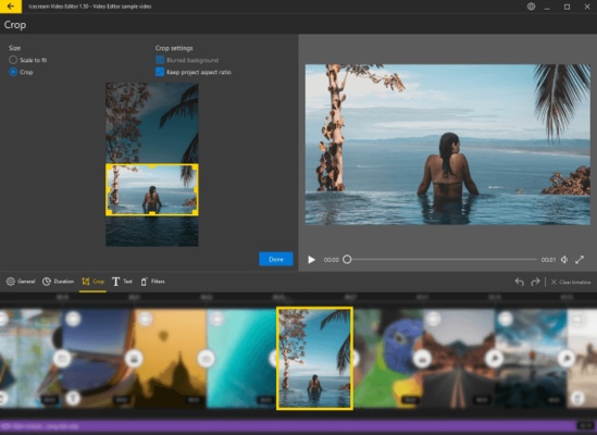 Icecream Video Editor screenshot 1