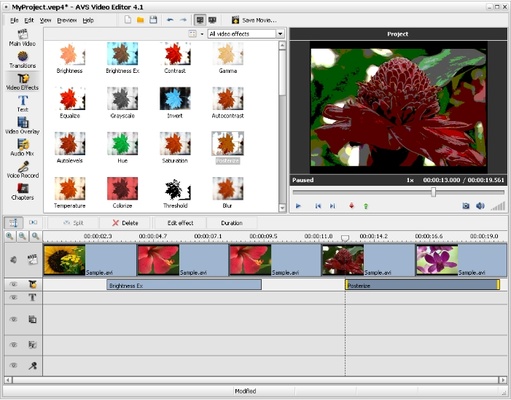 AVS Video Editor screenshot 1