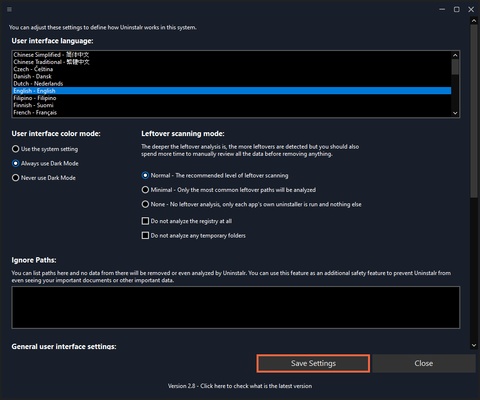 Uninstalr screenshot 1