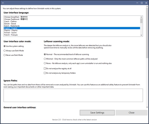 Uninstalr screenshot 1