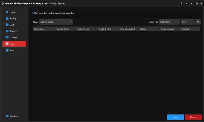 MiniTool ShadowMaker screenshot 1