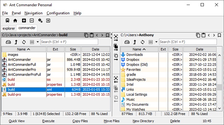Ant Commander Personal screenshot 1