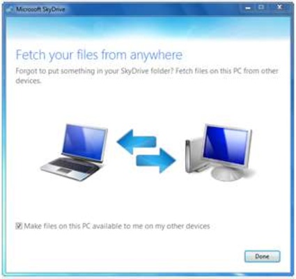 Microsoft OneDrive screenshot 1