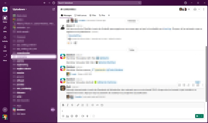 Slack screenshot 1