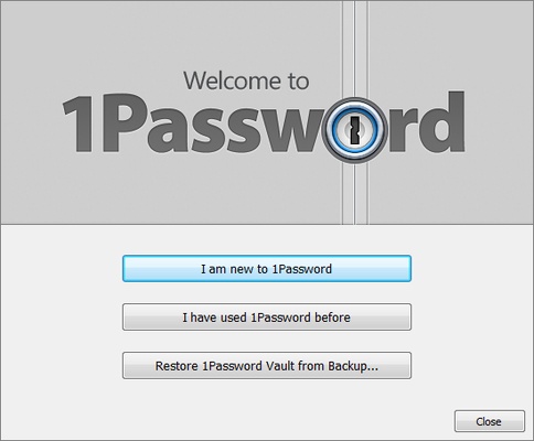 1Password screenshot 1