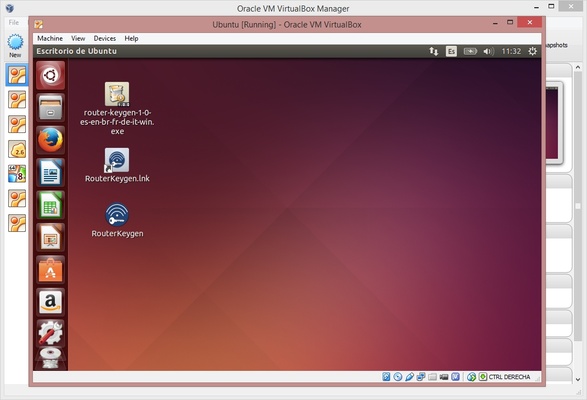 VirtualBox screenshot 1