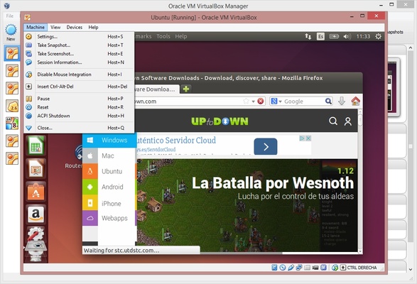 VirtualBox screenshot 1