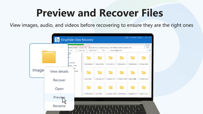 Kingshiper Data Recovery screenshot 1