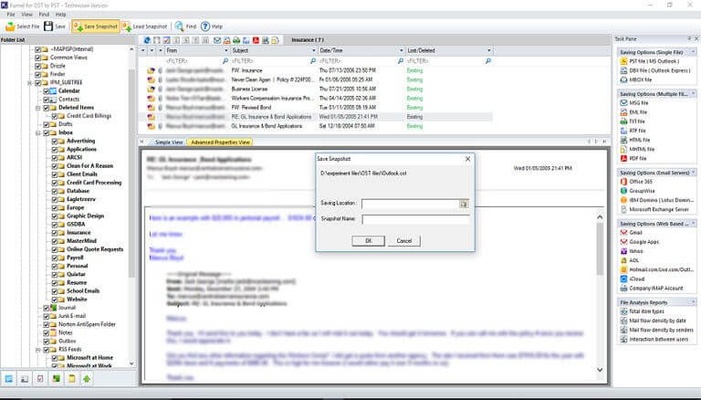 Kernel OST To PST Converter screenshot 1