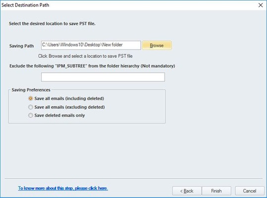 Kernel OST To PST Converter screenshot 1