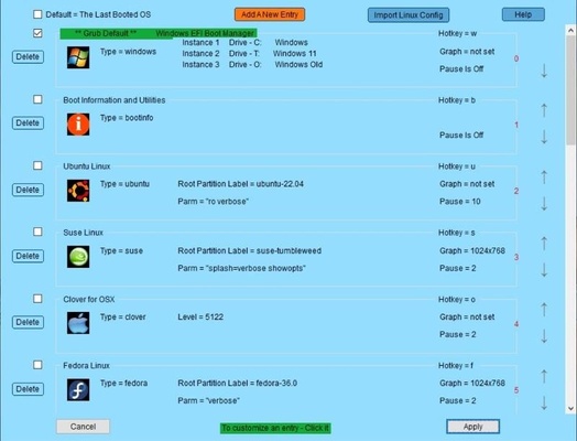 Grub2Win screenshot 1