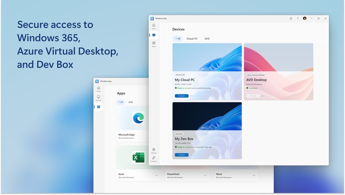Windows App screenshot 1