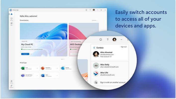 Windows App screenshot 1