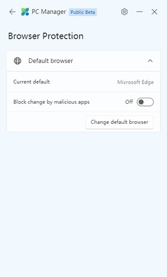 Microsoft PC Manager screenshot 1