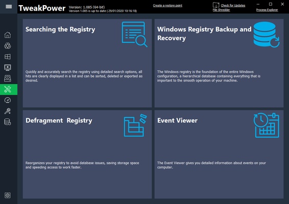 TweakPower screenshot 1