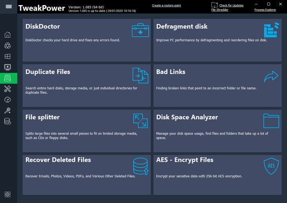 TweakPower screenshot 1