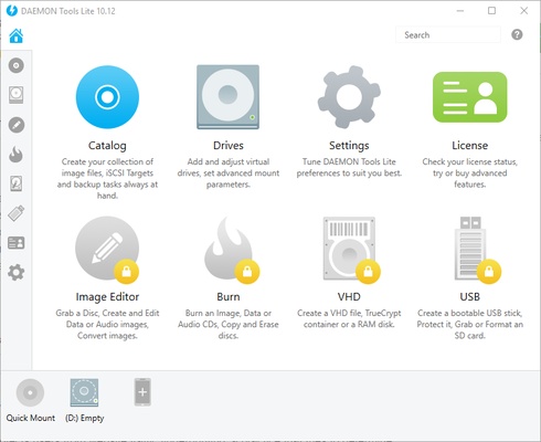 Daemon Tools Lite screenshot 1