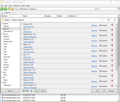 Tablacus Explorer screenshot 1