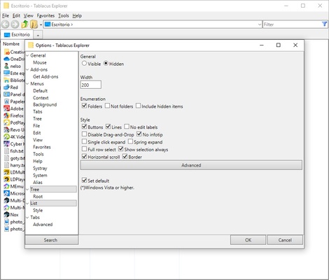 Tablacus Explorer screenshot 1