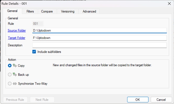 SyncFolders screenshot 1
