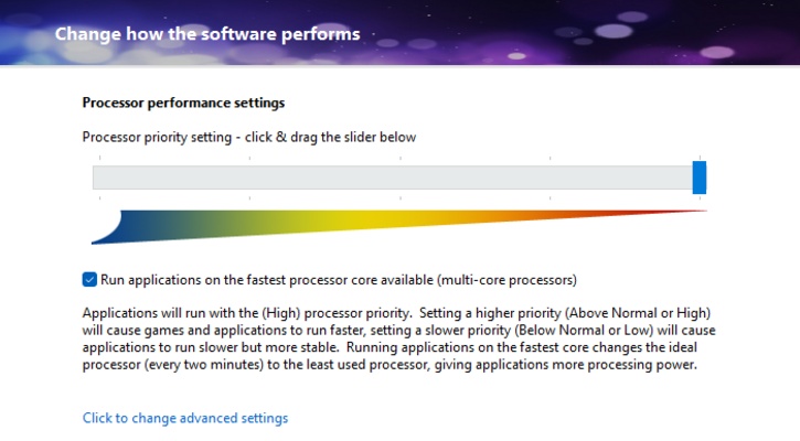 ChrisPC CPU Booster screenshot 1