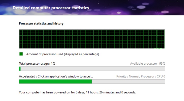 ChrisPC CPU Booster screenshot 1