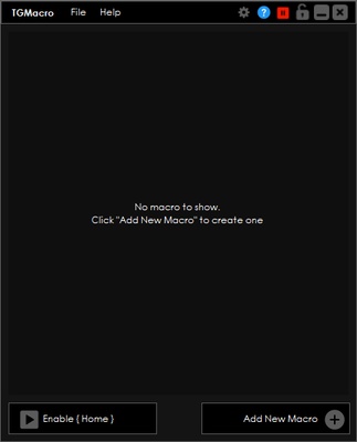 TGMacro screenshot 1