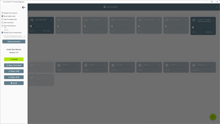 Fan Control screenshot 1