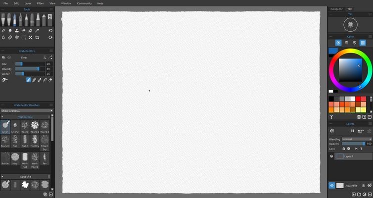 Rebelle screenshot 1