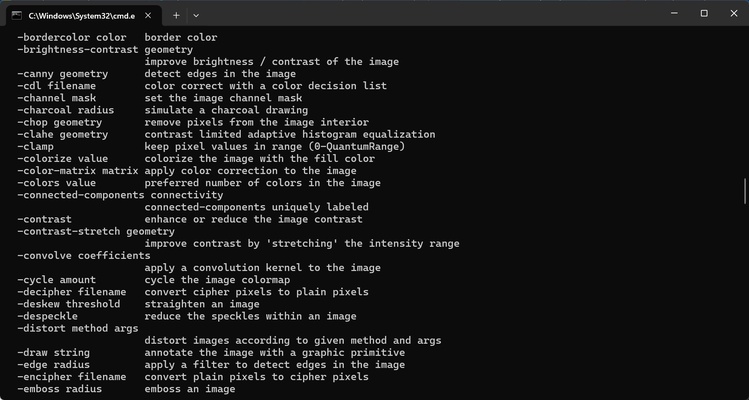ImageMagick screenshot 1