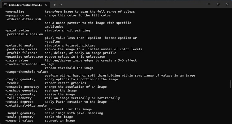 ImageMagick screenshot 1