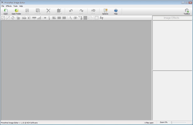 PhotoPad Image Editor screenshot 1