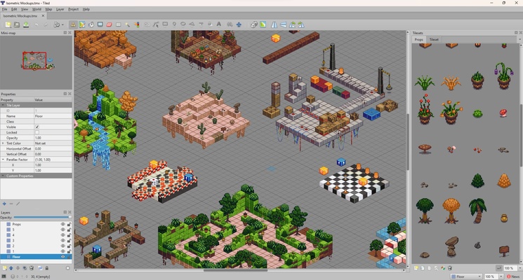 Tiled Map Editor screenshot 1