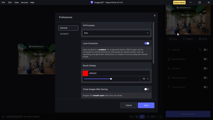 Topaz Photo AI screenshot 1